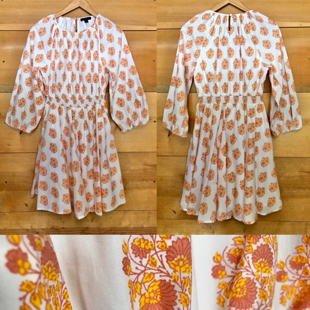 Jcrew smocked dress